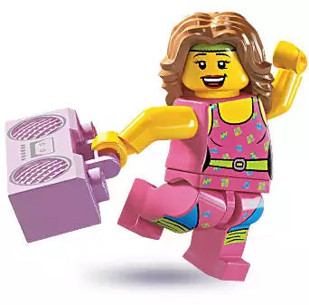 LEGO Minifiguren Serie 5 8805-07 Fitness-Trainerin