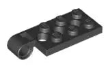 LEGO Gelenke 98286 Scharnierplatte-Oberteil 2x4, schwarz