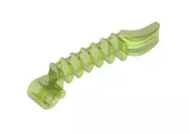 LEGO Teile 98564 Kugelwerfer mit Achsloch, transparent-knallgrün