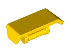 LEGO Fahrzeuge 98834 Spoiler 2x4 mit Griff, gelb