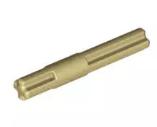 LEGO Technic 99008 Achse 4L mit Zentral Stopper, beige