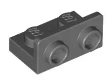 LEGO Sonderplatten 99780 Halter 1x2/1x2 invers, dunkelgrau