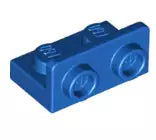 LEGO Sonderplatten 99780 Halter 1x2/1x2 invers, blau