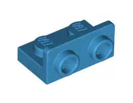 LEGO Sonderplatten 99780 Halter 1x2/1x2 invers, dunkel-azurblau