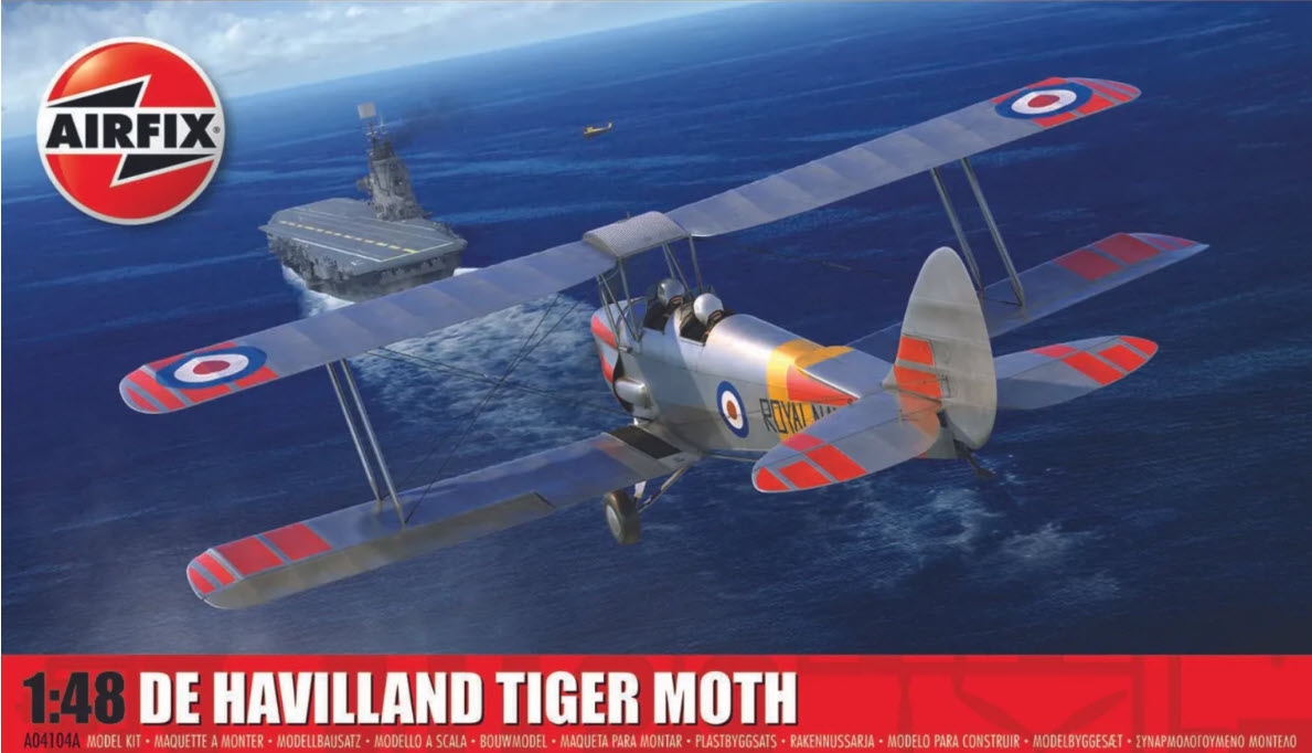 Airfix A04104A de Havilland Tiger Moth, 1:48
