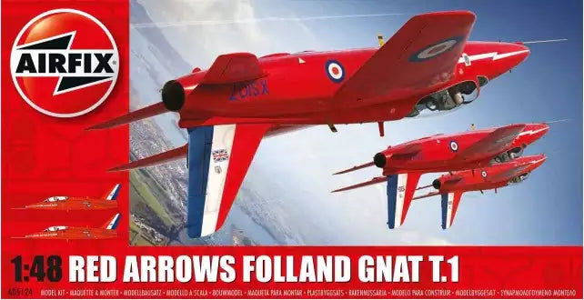 Airfix A05124 Red Arrows Gnat, 1:48