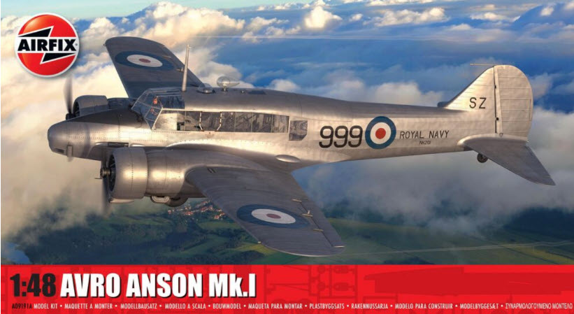 Airfix A09191A Avro Anson Mk.I, 1:48
