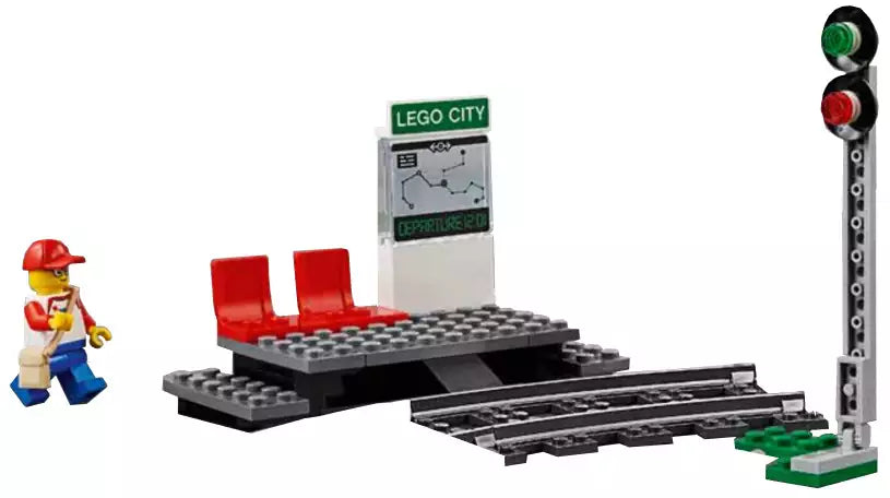 LEGO City EZ60197-4 Bahnsteig mit Signal