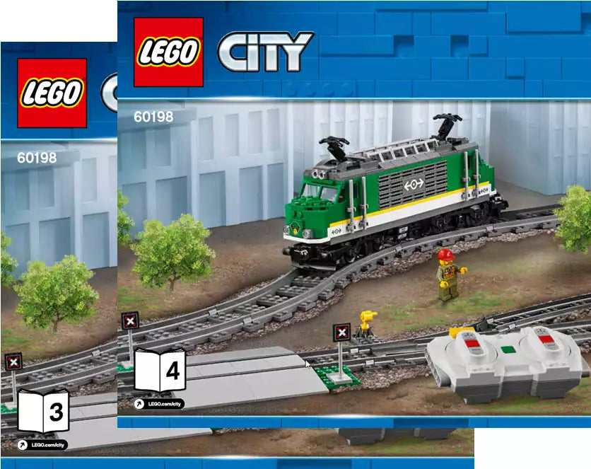 Bauanleitung: LEGO City EZ60198-1 Grüne Lokomotive