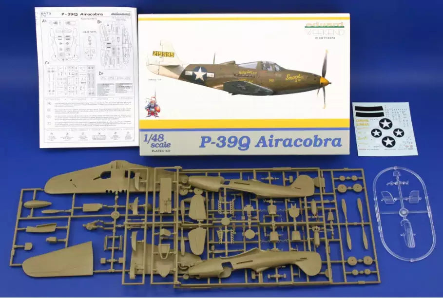 Inhalt: Eduard 8473 P-39Q Airacobra, Weekend edition, 1:48