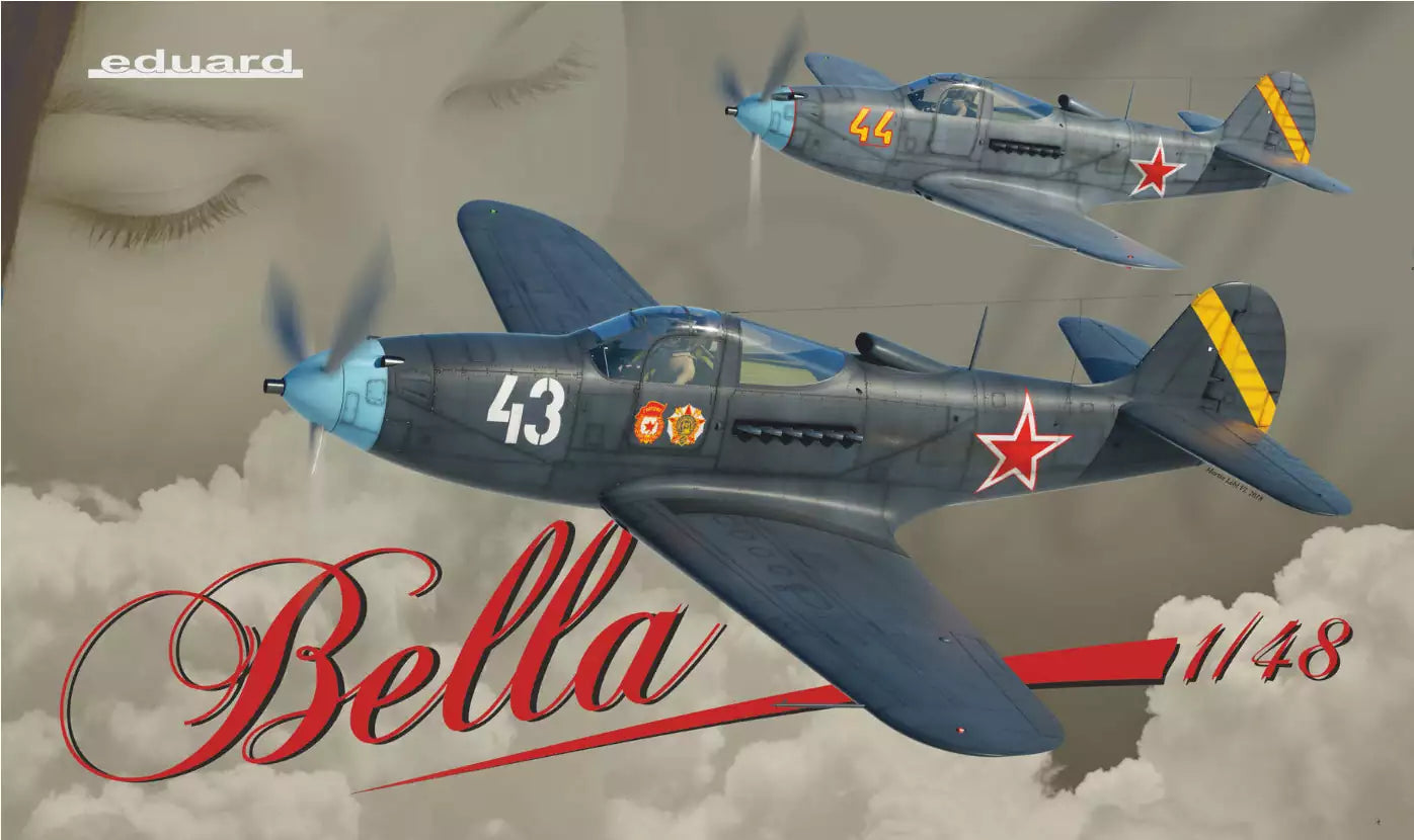 Eduard 11118 Bella / P-39 Airacobra in Red Army service, Dual Combo - Limited Edition, 1:48