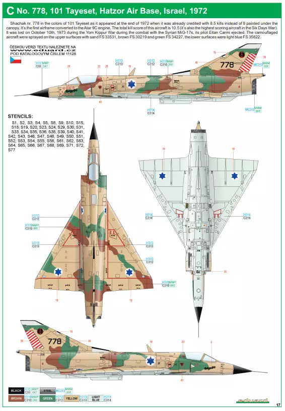 Eduard 11128 Shachak - Limited Edition, 1:48
