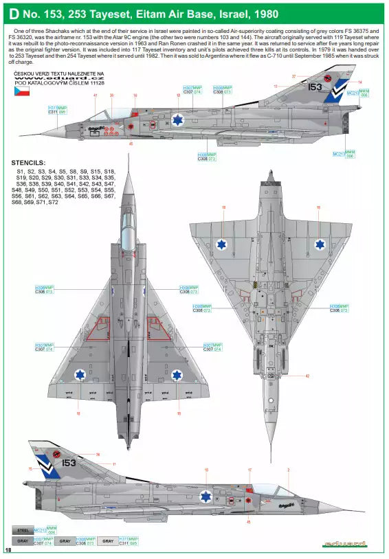 Eduard 11128 Shachak - Limited Edition, 1:48