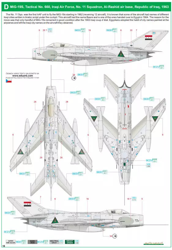 Eduard 11141 MiG-19 - Limited Edition, 1:48