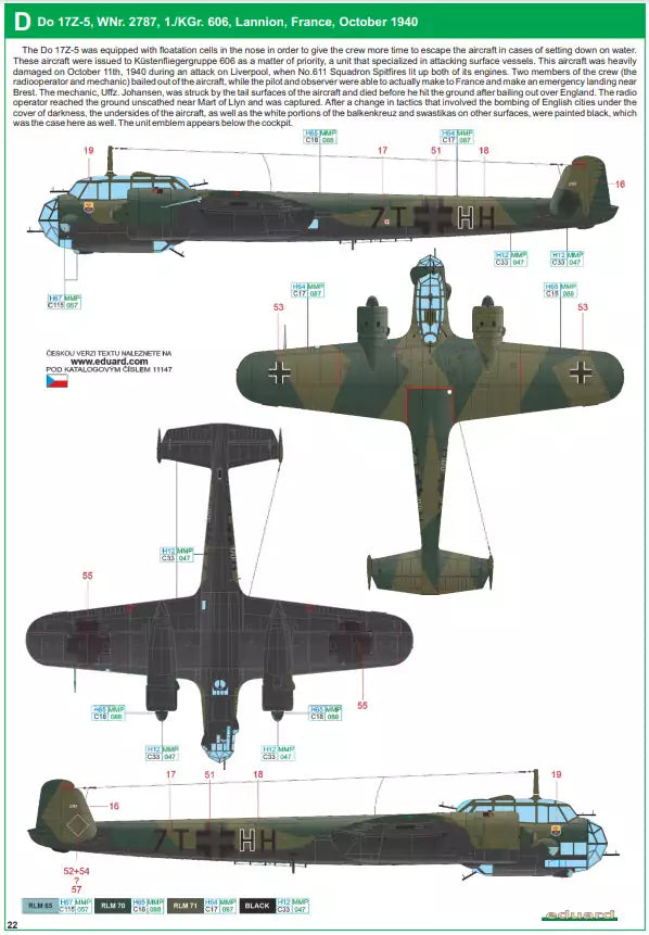 Eduard 11147 Kampfstift - Limited Edition, 1:48