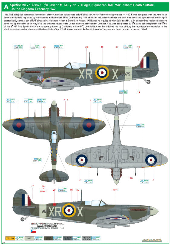 Eduard 11149 Eagle ́s Call - Dual Combo - Limited Edition, 1:48