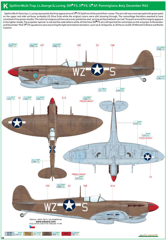 Eduard 11149 Eagle ́s Call - Dual Combo - Limited Edition, 1:48