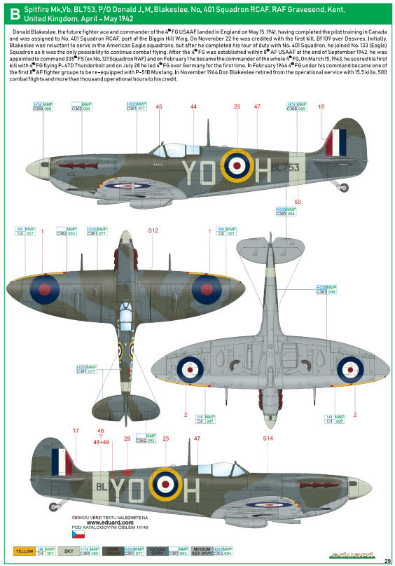 Eduard 11149 Eagle ́s Call - Dual Combo - Limited Edition, 1:48