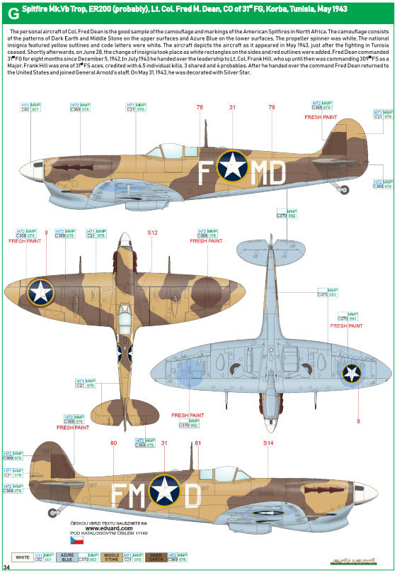 Eduard 11149 Eagle ́s Call - Dual Combo - Limited Edition, 1:48