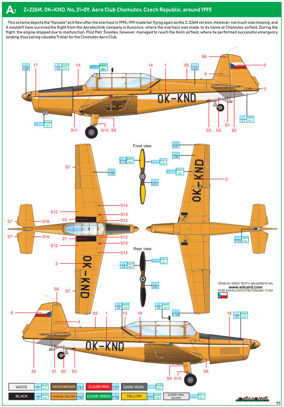 Eduard 11152 TRENÉR - Dual Combo - Limited Edition, 1:48