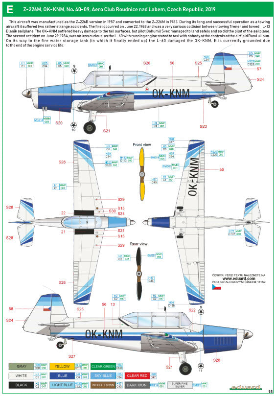 Eduard 11152 TRENÉR - Dual Combo - Limited Edition, 1:48