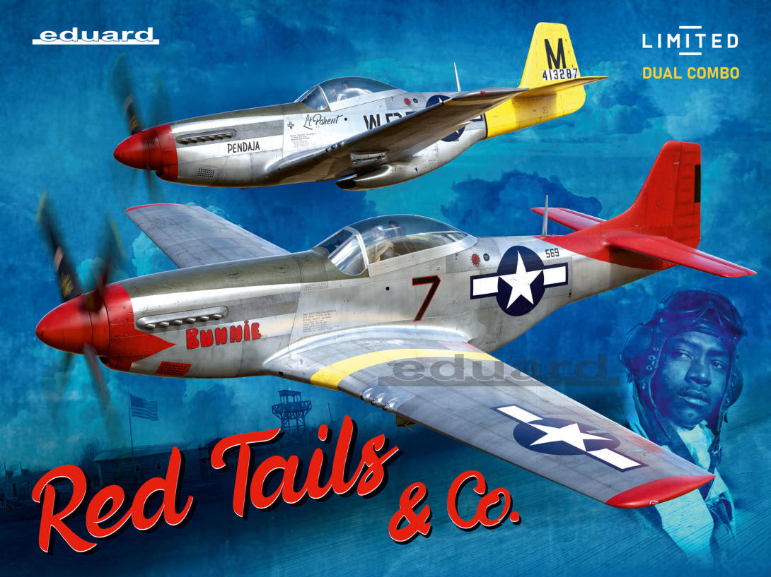 Eduard 11159 RED TAILS & Co. DUAL COMBO, 1:48