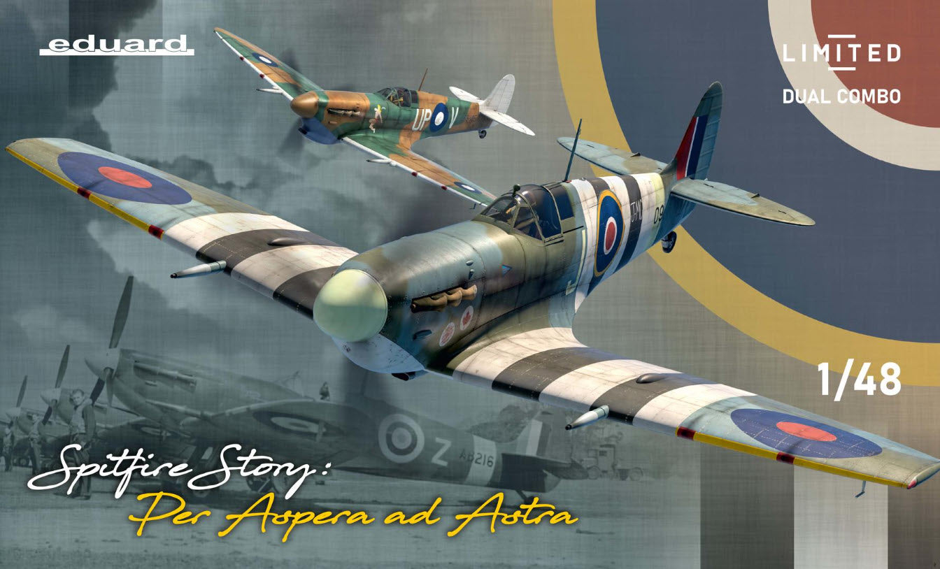 Eduard  11162 SPITFIRE STORY: Per Aspera ad Astra - Dual Combo, Limited Edition, 1:48