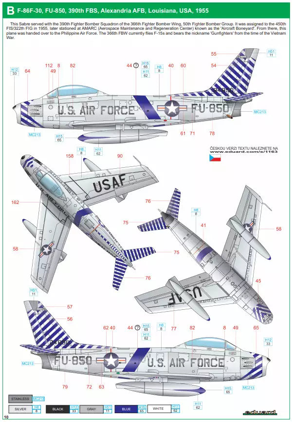 Eduard 1163 Ultimate Sabre - Limited Edition, 1:48