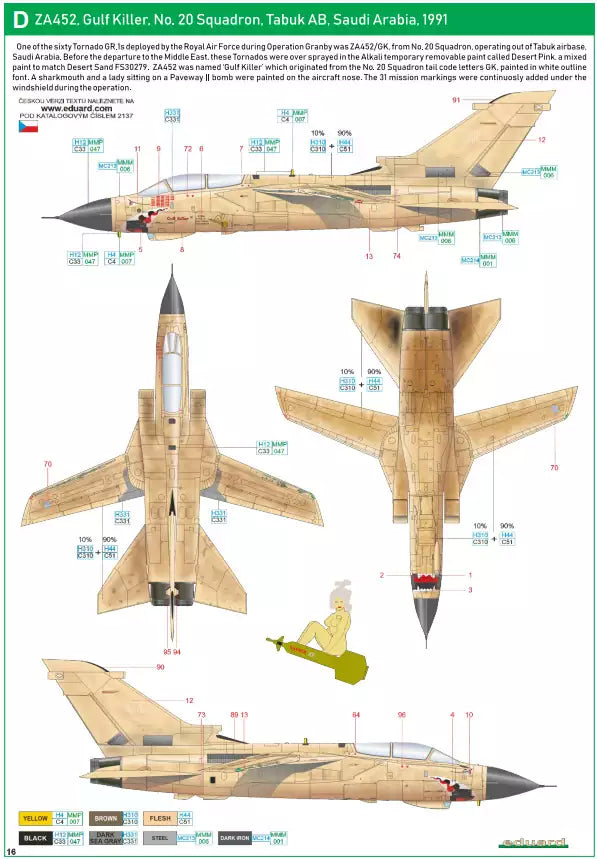 Eduard 2137 Desert Babes - Limited Edition, 1:72