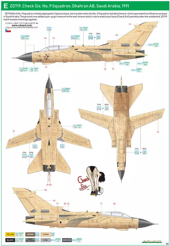 Eduard 2137 Desert Babes - Limited Edition, 1:72