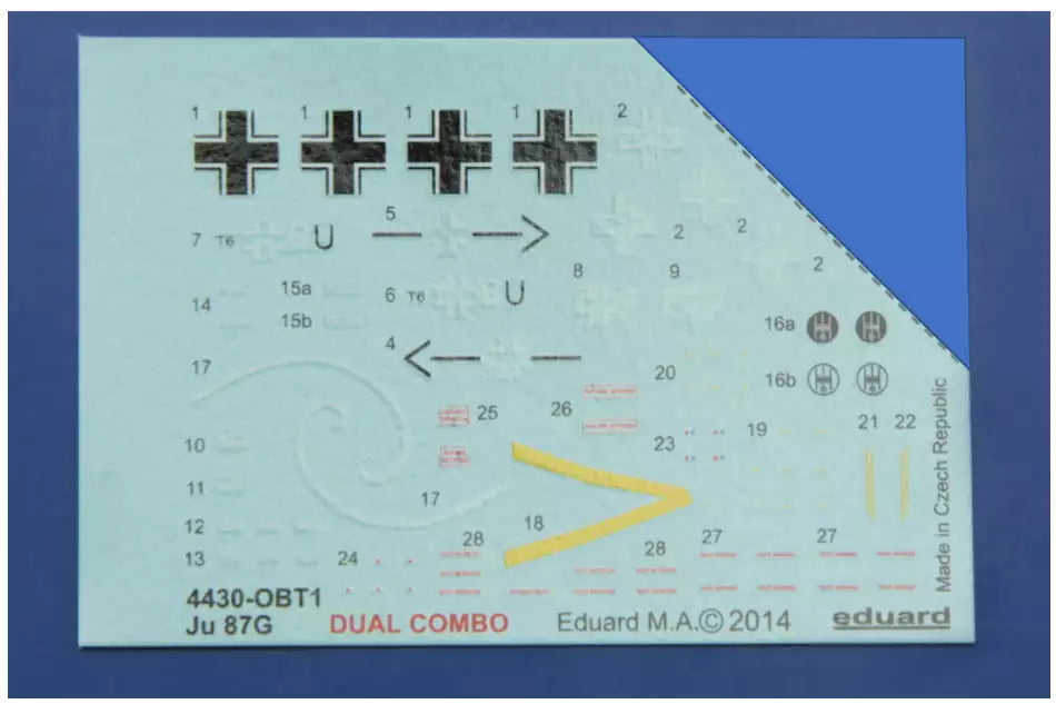 Eduard 4430 Ju 87G -Dual Combo- Super 44, 1:144
