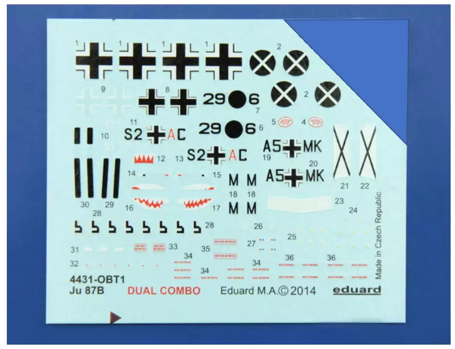 Eduard 4431 Ju 87B -Dual Combo- Super 44, 1:144