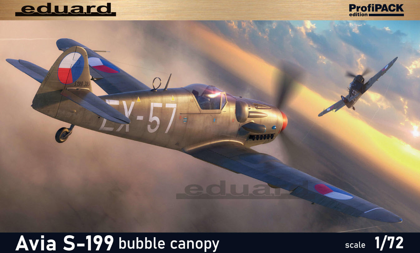 Eduard 70151 Avia S-199 bubble canopy, ProfiPACK edition, 1:72