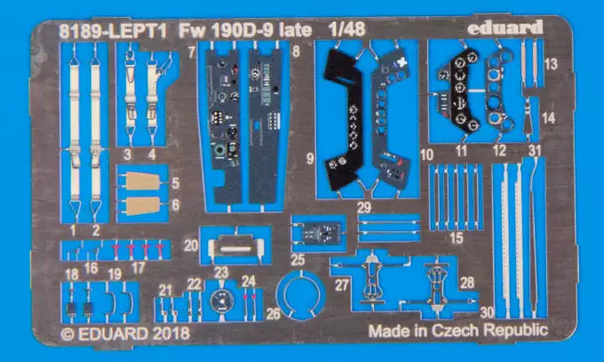 Eduard 8189, Focke-Wulf Fw 190D-9 LATE, ProfiPACK edition, 1:48