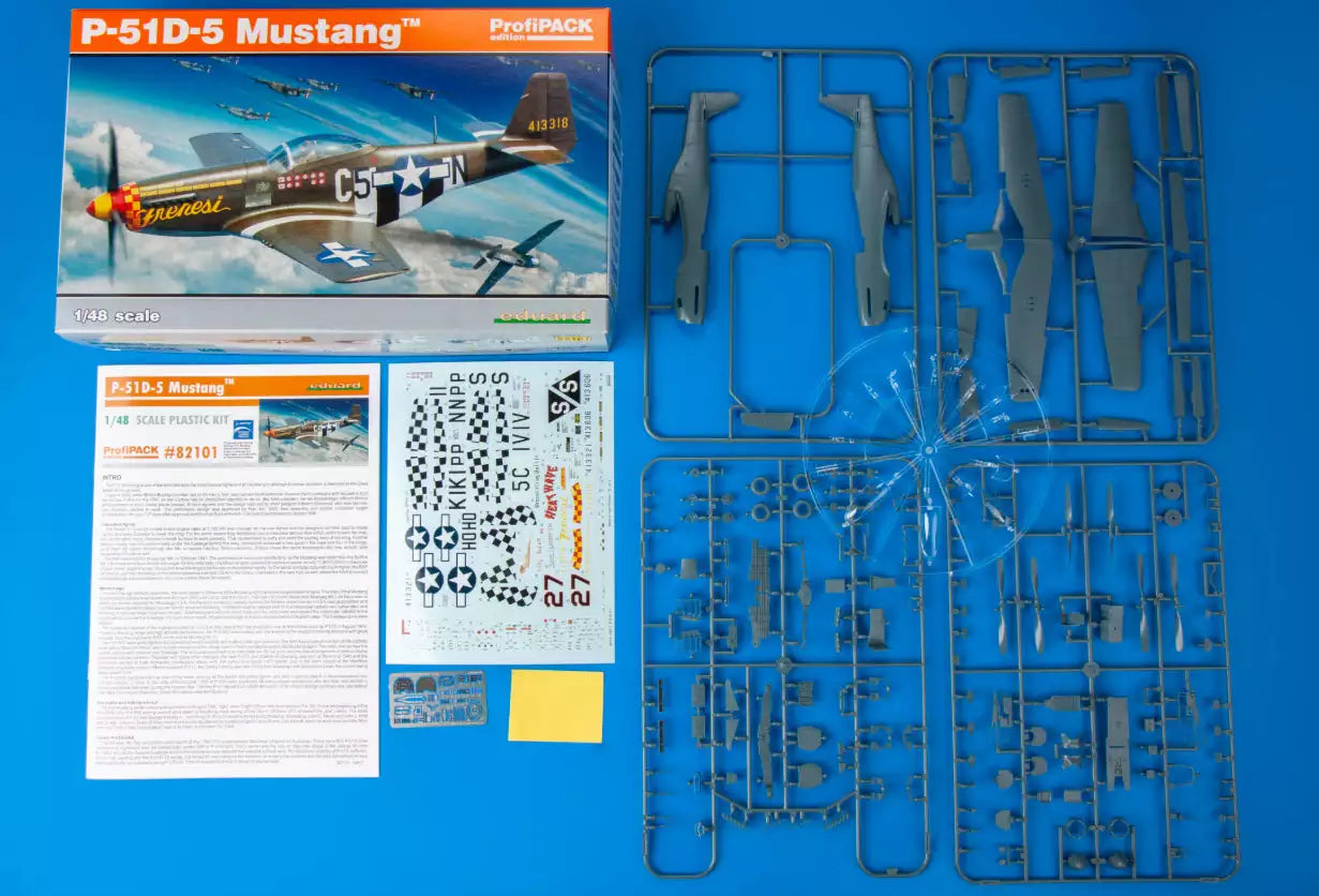Inhalt: Eduard 82101 P-51D-5 - ProfiPACK edition, 1:48