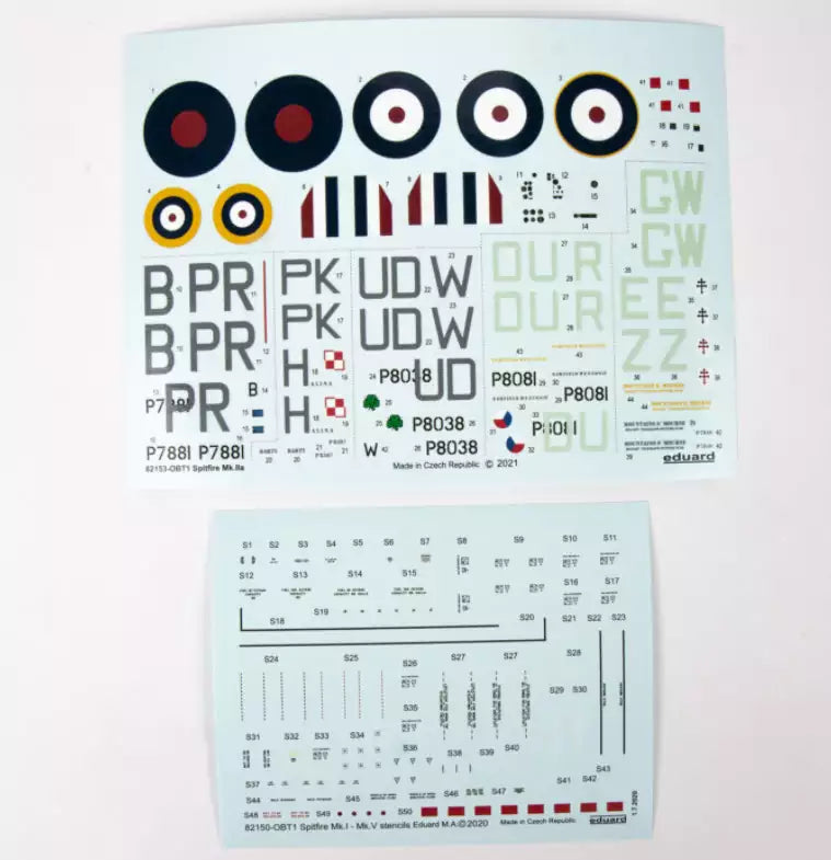 Eduard 82153 Spitfire Mk.IIa, ProfiPACK edition, 1:48
