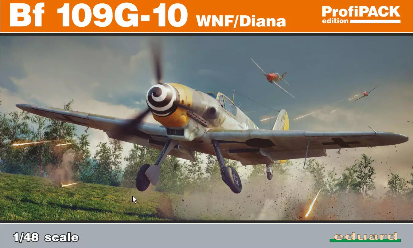 Eduard 82161 Messerschmitt Bf 109G-10 WNF/Diana, ProfiPACK edition, 1:48