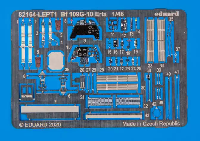 Eduard 82164 Messerschmitt Bf-109G-10 Erla, ProfiPACK edition, 1:48