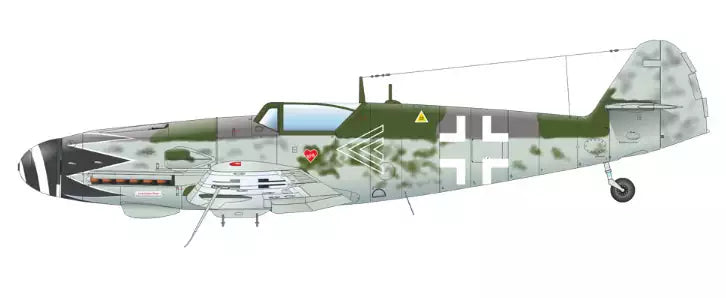 Eduard 82164 Messerschmitt Bf-109G-10 Erla, ProfiPACK edition, 1:48
