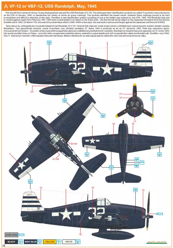 Eduard 8224 Grumman F6F-5 late ProfiPACK edition, 1:48