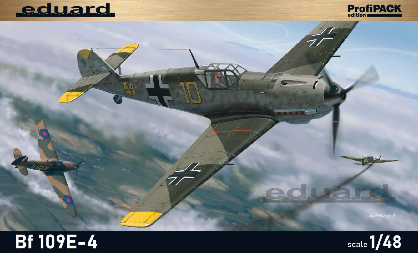 Eduard 8263 Messerschmitt Bf 109E-4, ProfiPACK edition, 1:48