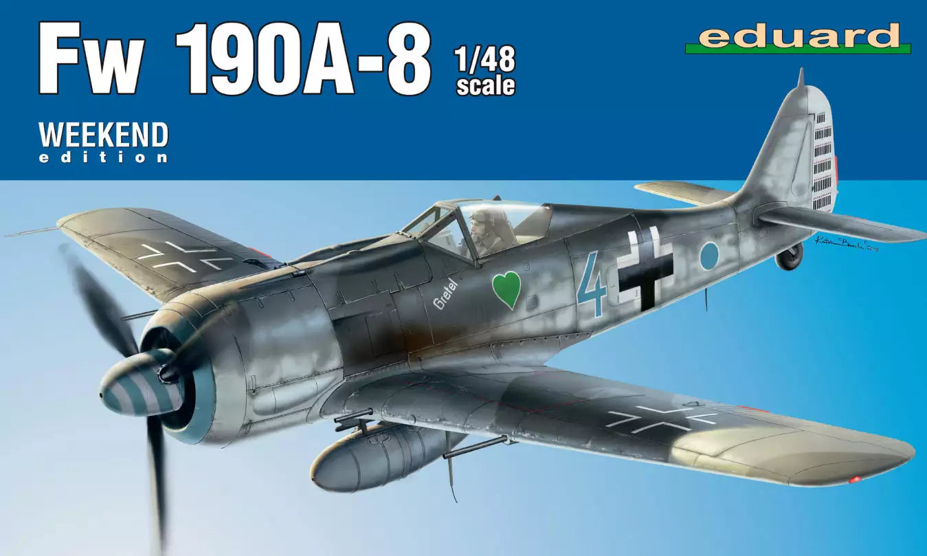Eduard 84122 Focke-Wulf Fw 190A-8, Weekend edition, 1:48