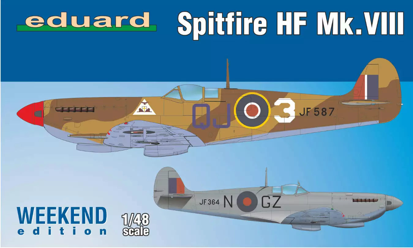 Eduard 84132 Supermarine Spitfire HF Mk. VIII, Weekend edition, 1:48