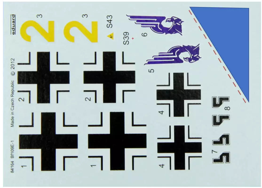Eduard 84164 Messerschmitt Bf 109E-1, Weekend edition, 1:48