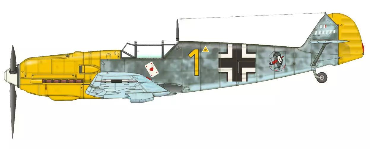Eduard 84165 Messerschmitt Bf 109E-3, Weekend edition, 1:48