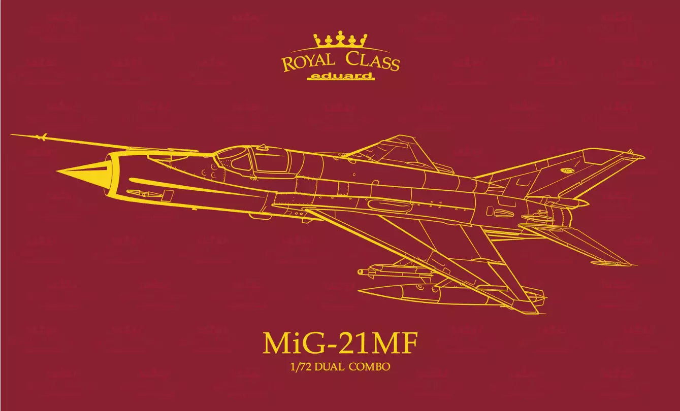 Eduard R0017 MiG-21MF - Dual Combo - Royal Class edition, 1:72