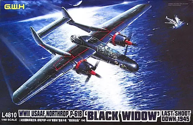 Great Wall Hobby L4810 Northrop P-61B "Black Widow"- Last Shoot Down 1945, 1:48