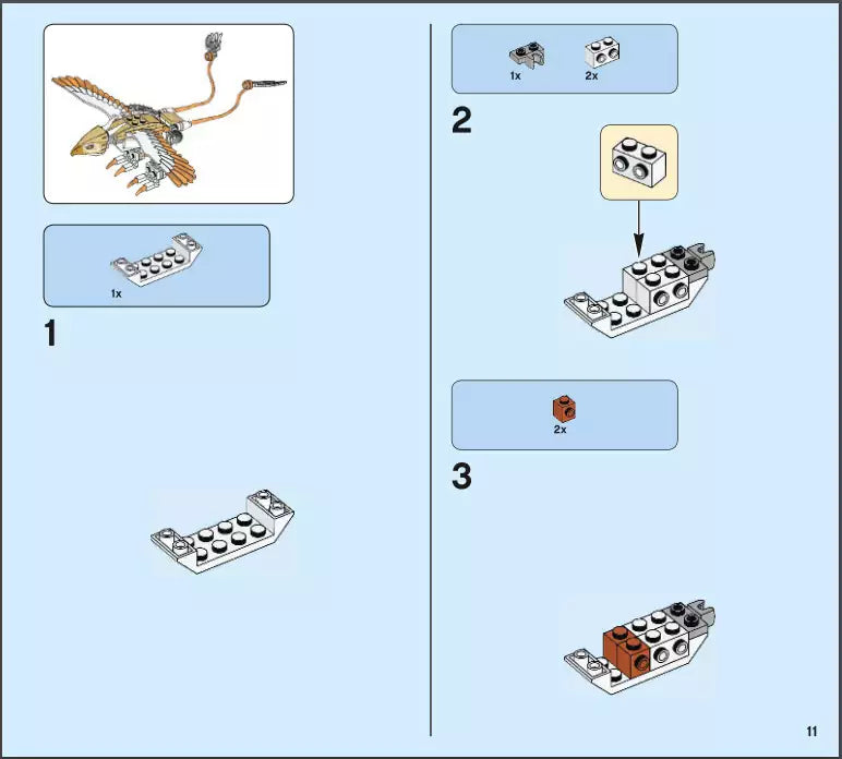 LEGO Split-Sets HP75952-3 "Donnervogel"