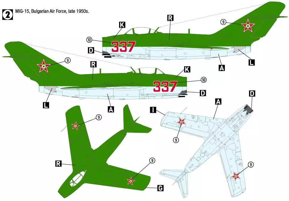 Hobby 2000 48005 MiG-15 / Lim-1, 1:48