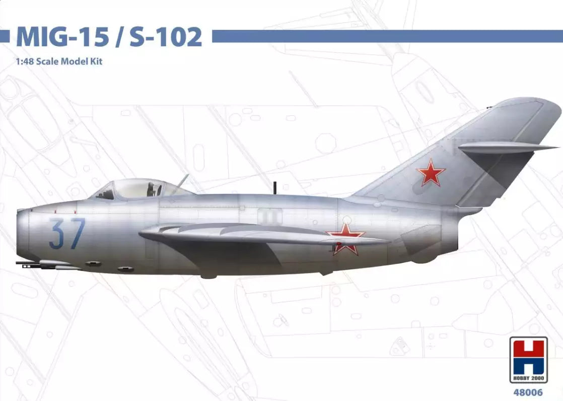 Hobby 2000 48006 MiG-15 / S-102, 1:48